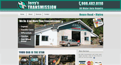 Desktop Screenshot of jerrystransmission.net